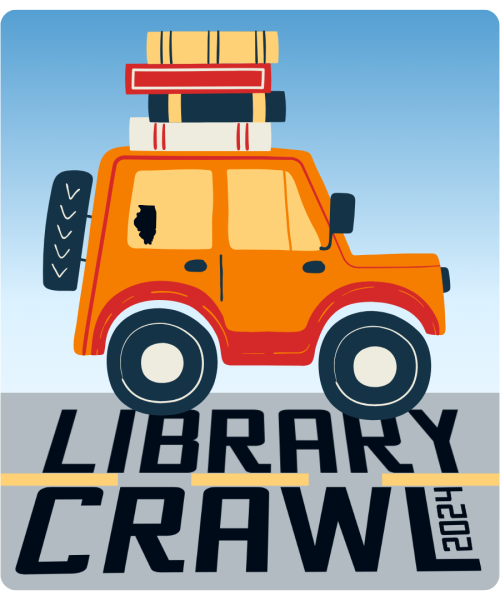 2024 Library Crawl Logo - Official